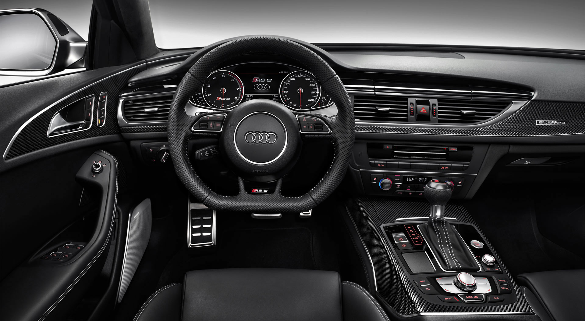 Audi RS6 Plus Interior